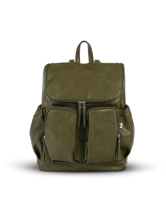 OiOi - Signature Nappy Backpack - Olive