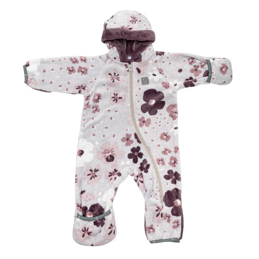 Perlimpinpin - CAR SEAT SAFE Plush Bundle Suit - Pansies