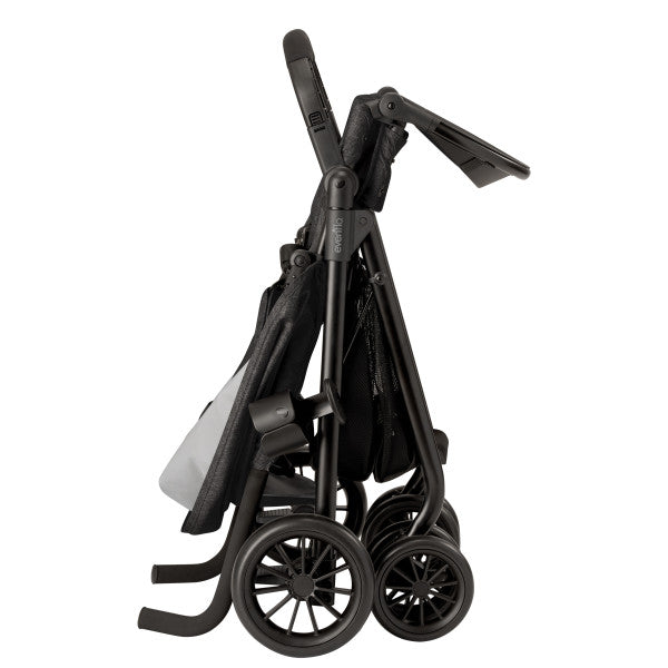 *NEW* Evenflo - Sibby Travel System with LiteMax Infant Car Seat (Charcoal)