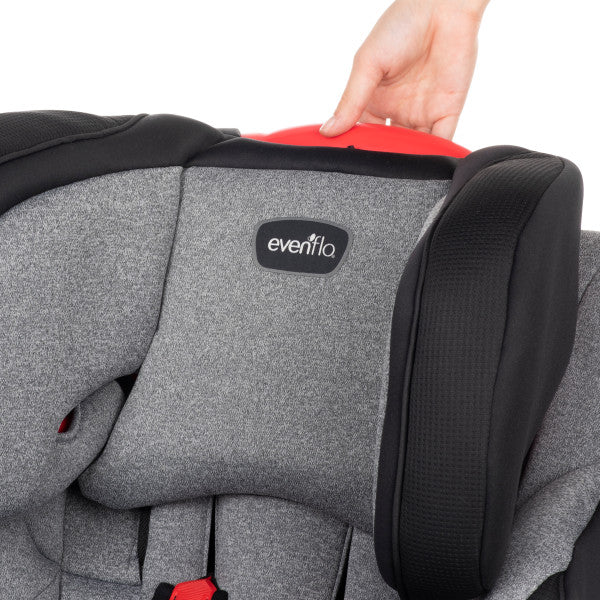 Evenflo - Symphony DLX All-in-One Convertible Car Seat (Ashland Gray)