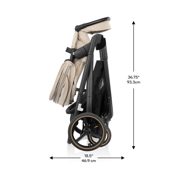 Evenflo Shyft Intuiti+ Stroller (Travertine)