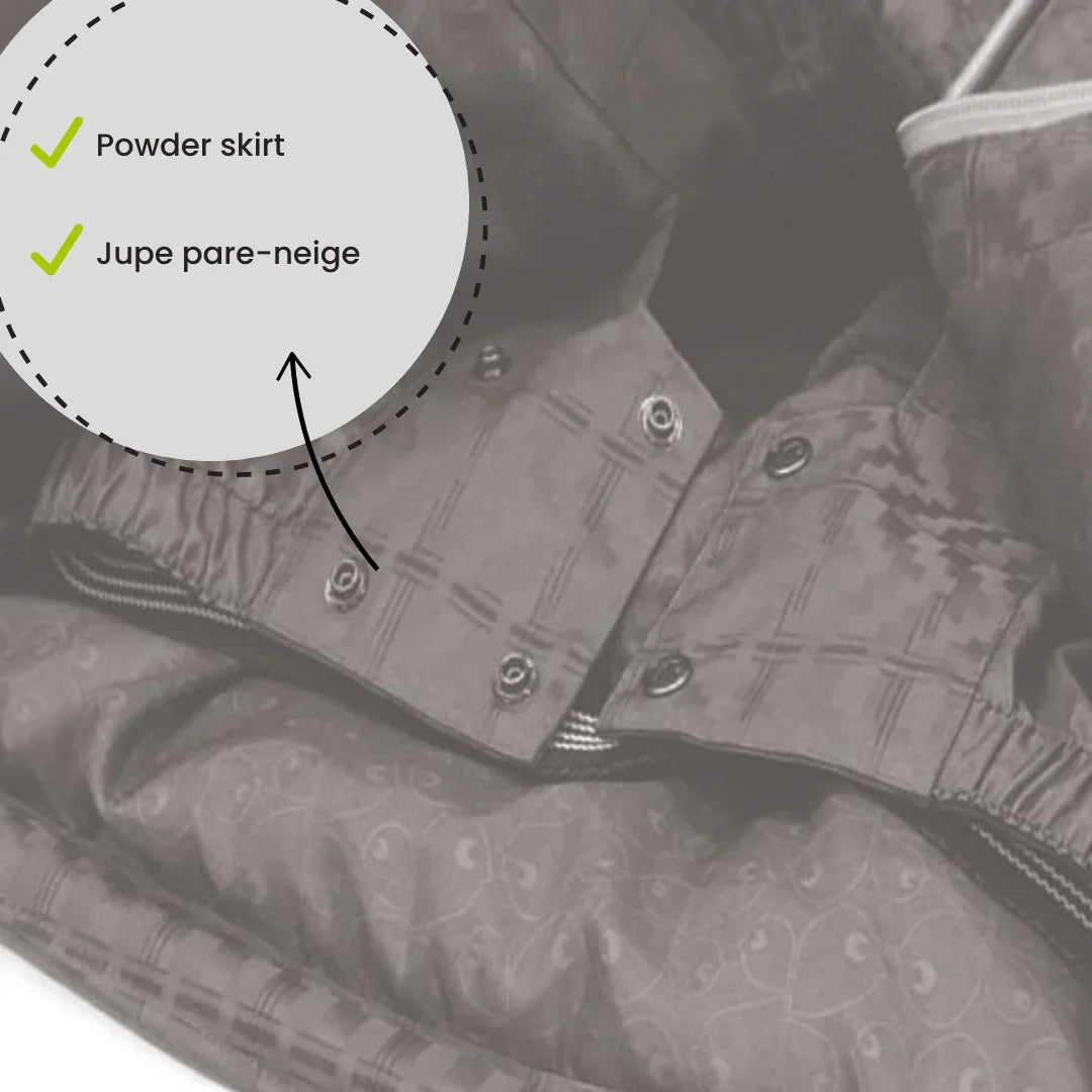 Perlimpinpin - Two Piece Kid Snowsuit - Nature