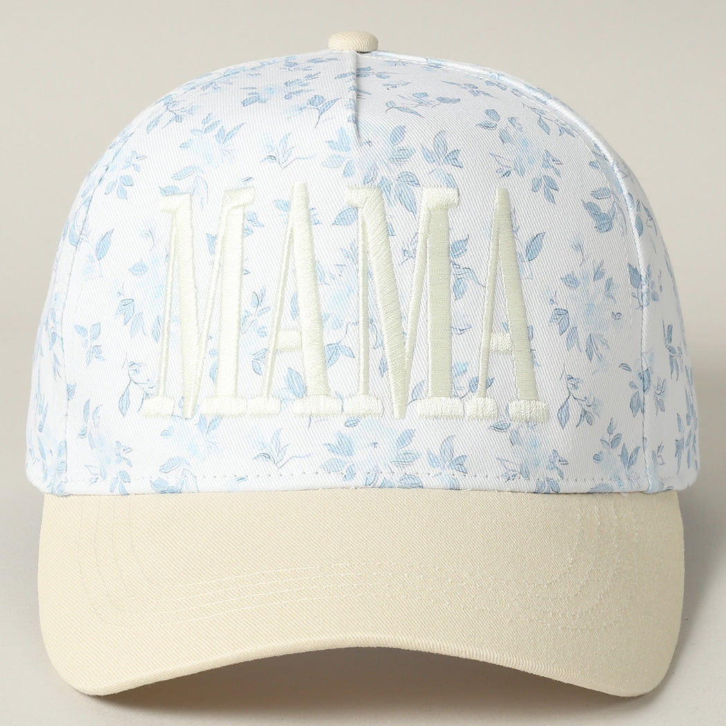 Mama Hat - Floral Embroidery