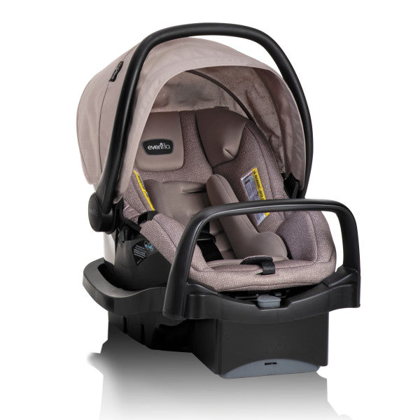 Evenflo Pivot Modular Travel System With SafeMax Car Seat - Sandstone Beige