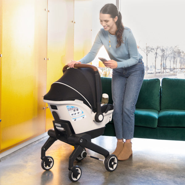 *NEW* Evenflo - Gold Shyft DualRide with Carryall Storage Infant Car Seat and Stroller Combo (Onyx Black)