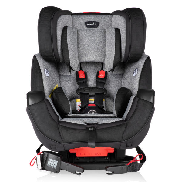 Evenflo - Symphony DLX All-in-One Convertible Car Seat (Ashland Gray)