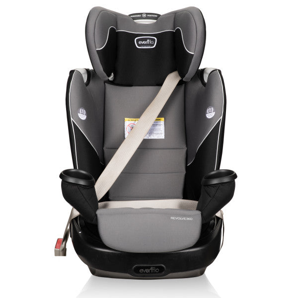 🔥 HOT DEAL 🔥 EVENFLO Revolve360 Rotational All-In-One Convertible Car Seat (Amherst Gray)
