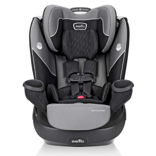 *FLOOR MODEL IN STORE* Evenflo - Revolve360 Rotational All-In-One Convertible Car Seat (Amherst Gray)
