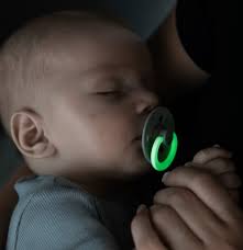 BIBS - Colour GLOW 2 Pack - Iron Glow + Baby Blue Glow