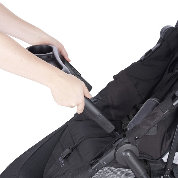 *NEW* Evenflo - Folio3 Stroll & Jog Travel System with LiteMax 35 Infant Car Seat (Avenue Gray)