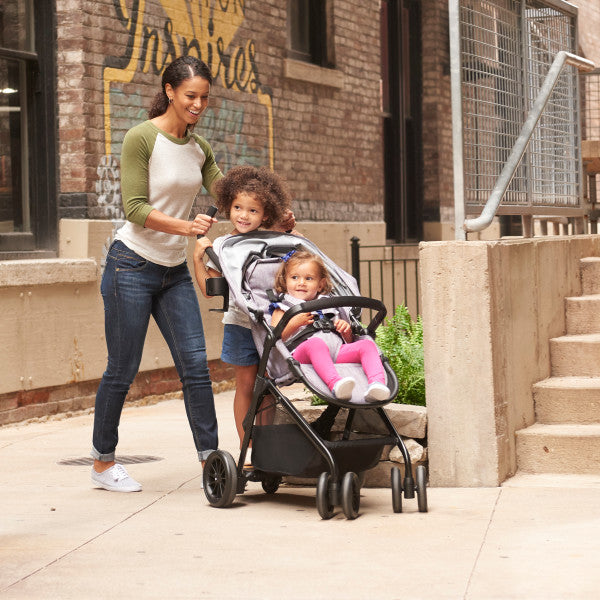 *NEW* Evenflo - Sibby Travel System with LiteMax Infant Car Seat (Charcoal)