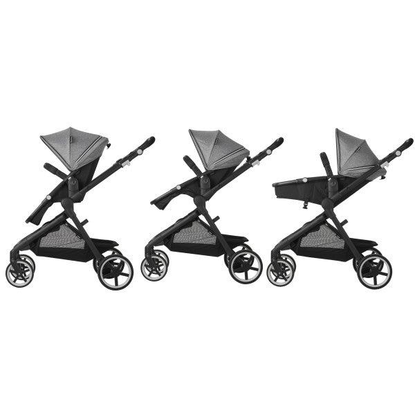 Evenflo - GOLD SensorSafe Pivot Xpand Smart Modular Travel System - Single to Double - Moonstone