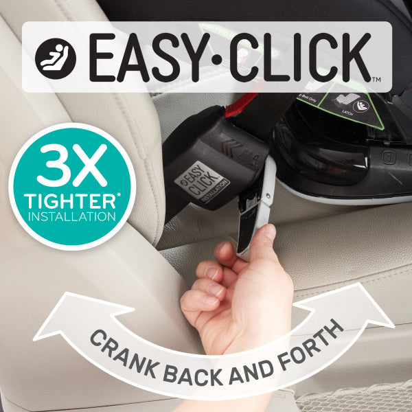 Evenflo - Symphony DLX All-in-One Convertible Car Seat (Ashland Gray)