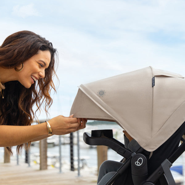 Evenflo Omni Signature Travel System with LiteMax Infant Car Seat (Porto Black)