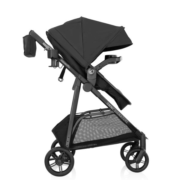 Evenflo Omni Signature Travel System with LiteMax Infant Car Seat (Porto Black)