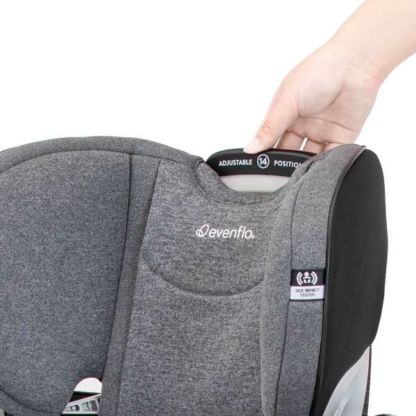 Evenflo - Gold Revolve360 Extend All-in-One Rotational Car Seat with SensorSafe (Moonstone)