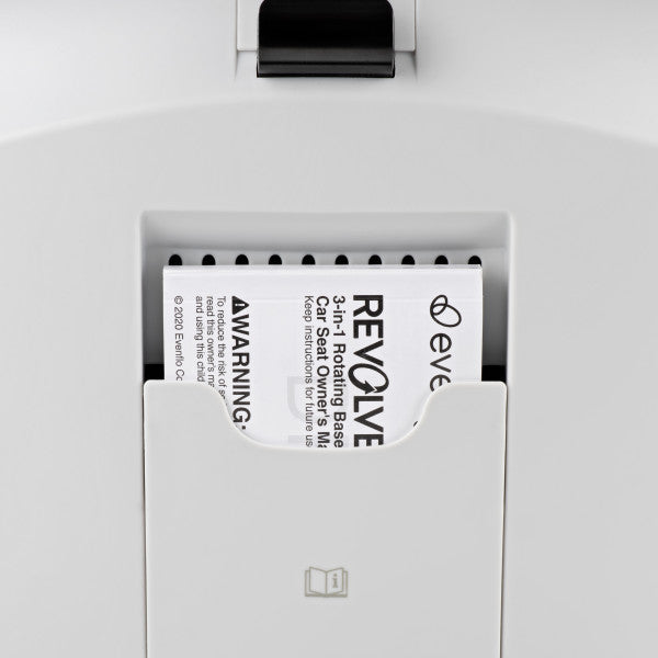 Evenflo - Gold Revolve360 Extend All-in-One Rotational Car Seat with SensorSafe (Onyx Black)