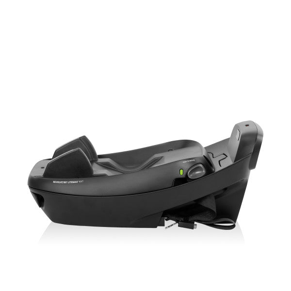 Evenflo Shyft Intuiti Travel System with Revolve180 LiteMax NXT Rotational Infant Car Seat (Black Shale)