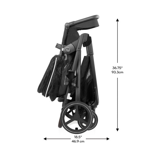 Evenflo Shyft Intuiti+ Stroller (Dubhan Black)