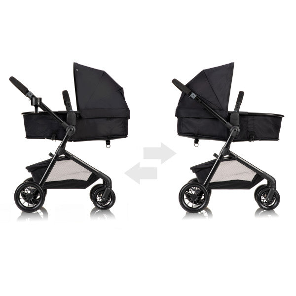 Evenflo Pivot Modular Travel System with LiteMax Infant Car Seat - Casual Gray