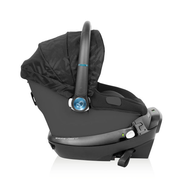 Evenflo Shyft Intuiti+ Travel System featuring Revolve180 LiteMax NXT with SensorySoothe (Dubhan Black)