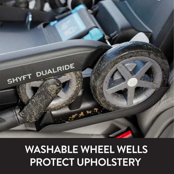 Evenflo - Gold Shyft DualRide with Carryall Storage Infant Car Seat and Stroller Combo (Onyx Black)