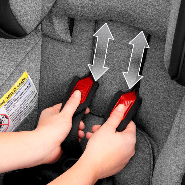 Evenflo - Symphony DLX All-in-One Convertible Car Seat (Ashland Gray)