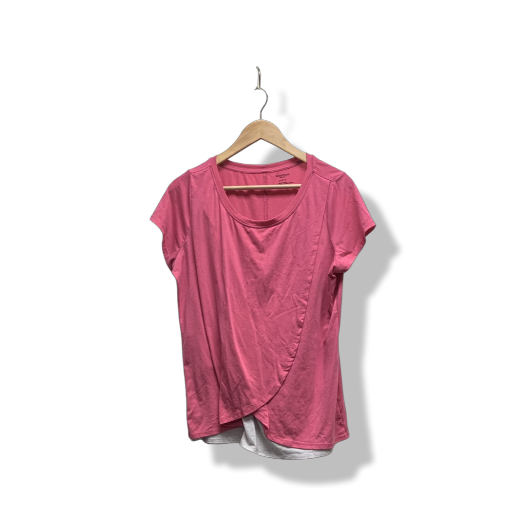 Large - Short Sleeve Nursing Top