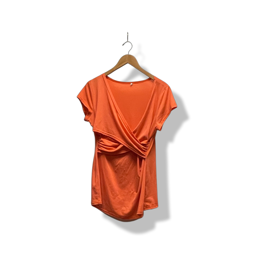 Extra Large - Short Sleeve Nursing Top