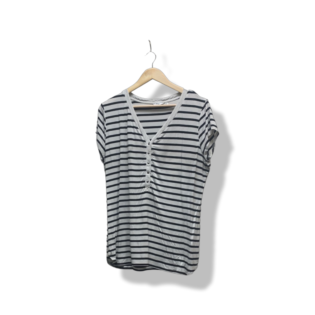 Extra Large - Short Sleeve Nursing Top