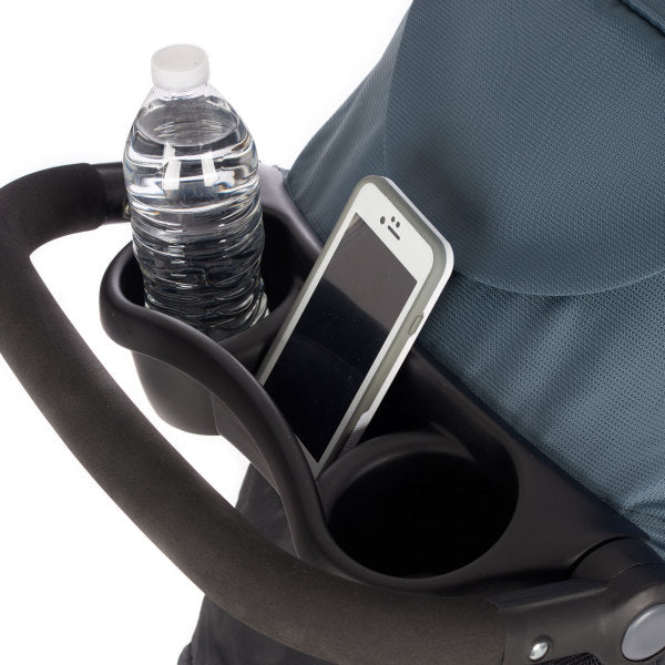 Evenflo - Folio3 Stroll & Jog Travel System With LiteMax 35 Infant Car Seat Skyline Blue