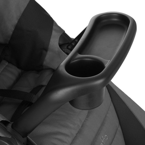 Evenflo - Folio3 Stroll & Jog Travel System With LiteMax 35 Infant Car Seat Skyline Blue