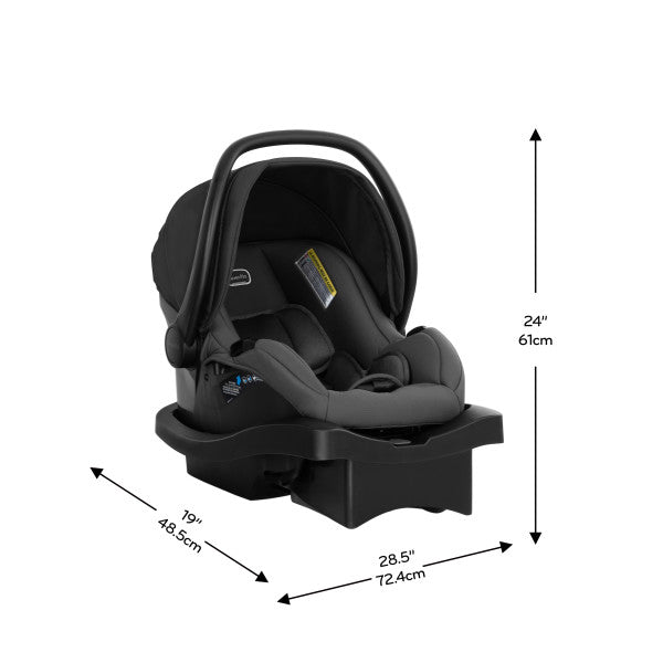 Evenflo Omni Signature Travel System with LiteMax Infant Car Seat (Porto Black)
