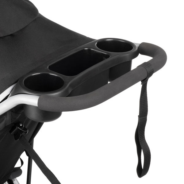 🔥 HOT DEAL 🔥 Evenflo - Victory Plus Jogging Stroller Travel System with LiteMax Infant Car Seat (Gray Scale)