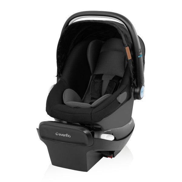 Evenflo Shyft Intuiti+ Travel System featuring Revolve180 LiteMax NXT with SensorySoothe (Dubhan Black)