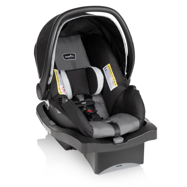 🔥 HOT DEAL 🔥 Evenflo - Victory Plus Jogging Stroller Travel System with LiteMax Infant Car Seat (Gray Scale)