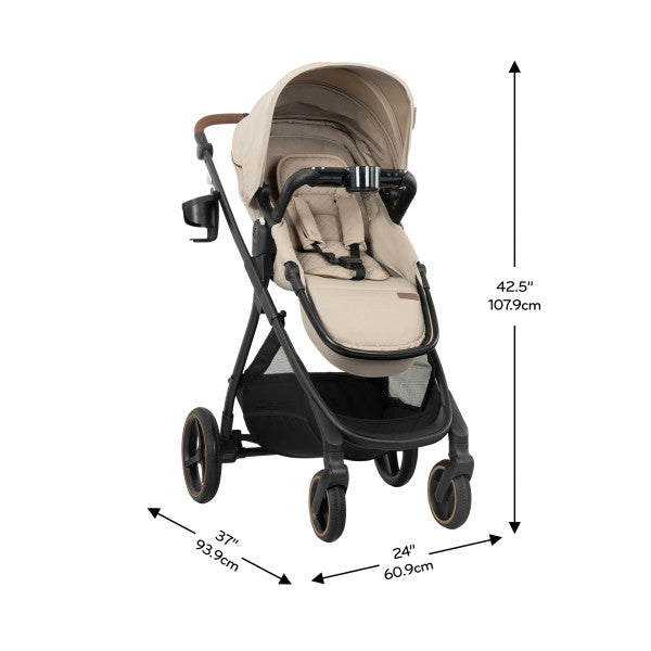Evenflo Shyft Intuiti+ Stroller (Travertine)
