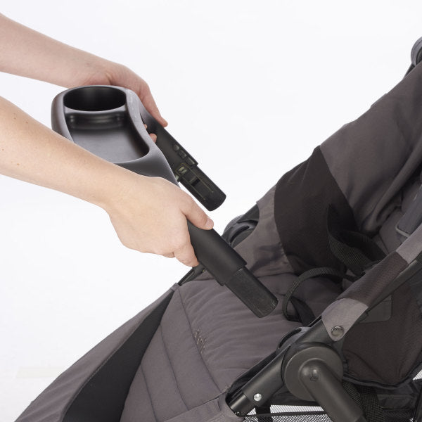 Evenflo - Folio3 Stroll & Jog Travel System With LiteMax 35 Infant Car Seat Skyline Blue