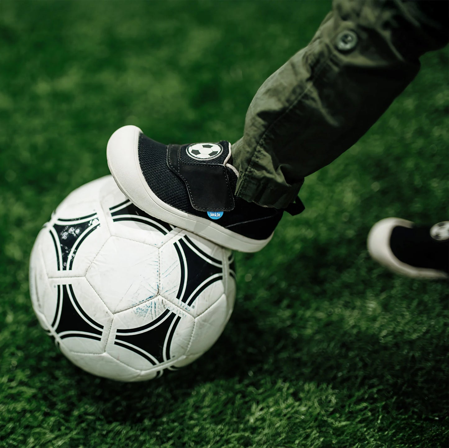 Jan + Jul - Mini-Flyer Toddler Sneakers - Soccer