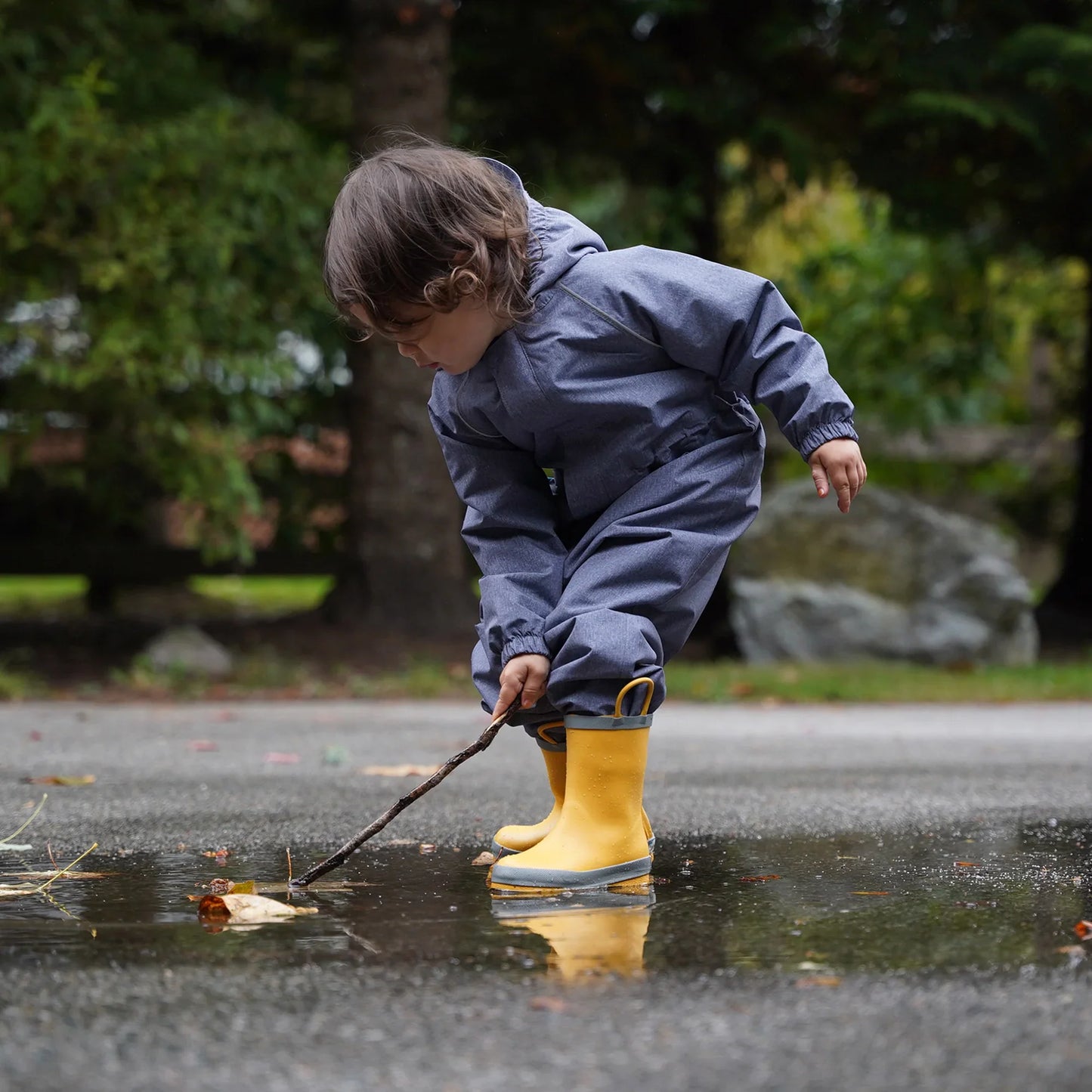 Jan + Jul - Rain Boots - Yellow