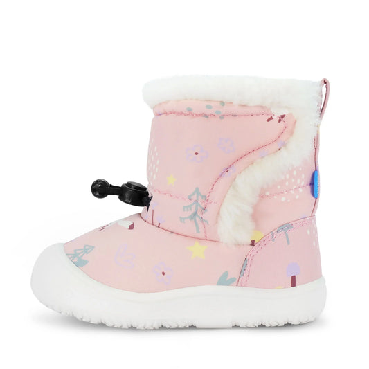 Jan + Jul - Stay Put Trail Booties - Pink Forest