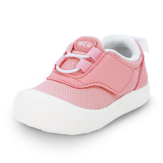 Jan + Jul - Mini-Flyer Toddler Sneakers - Dusty Pink