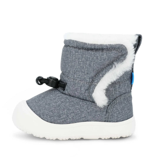 Jan + Jul - Stay Put Trail Booties - Heather Grey