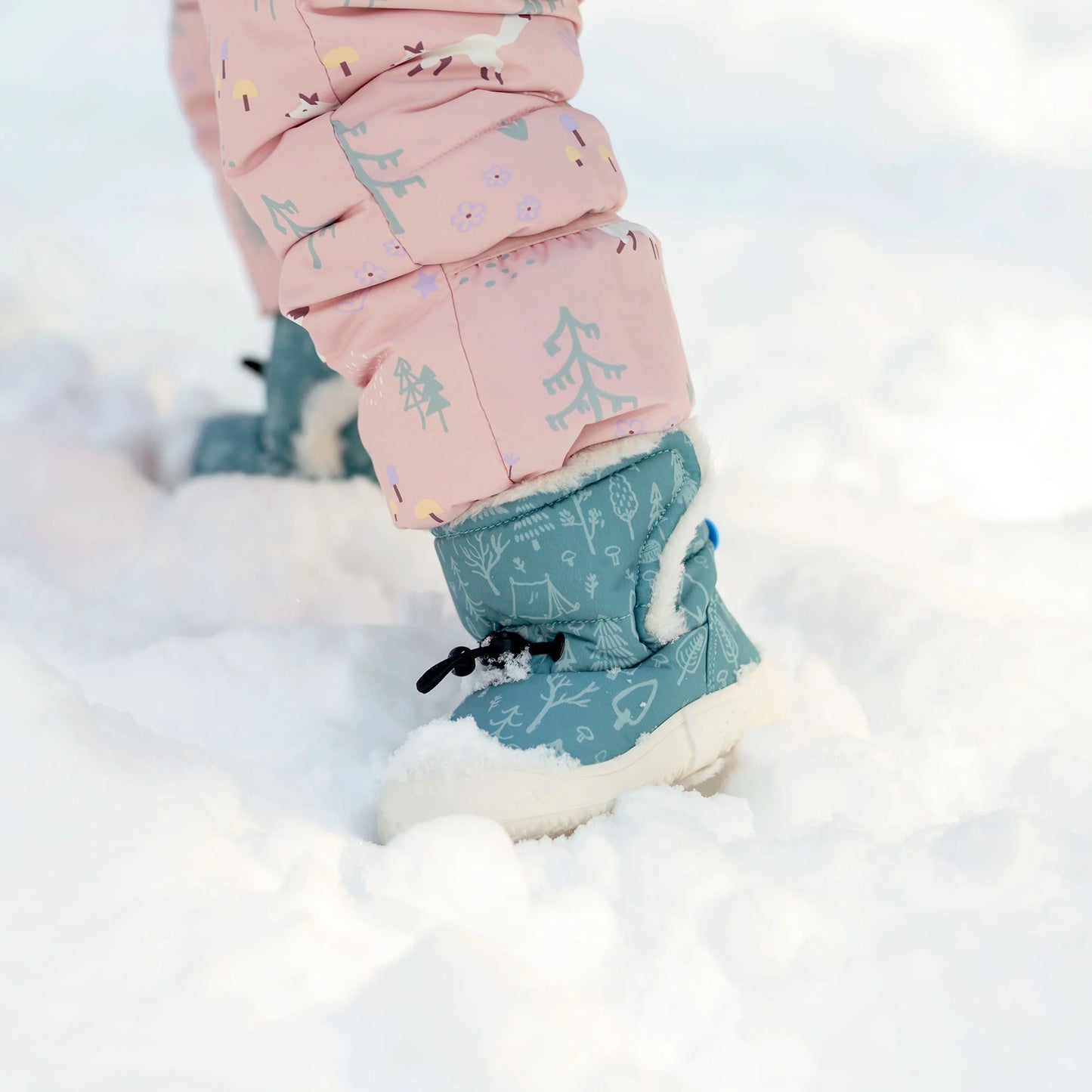 Jan + Jul - Stay Put Trail Booties - Green Grove