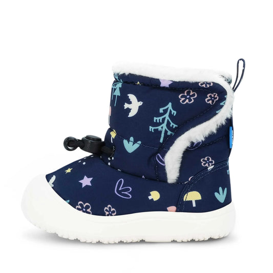 Jan + Jul - Stay Put Trail Booties - Navy Forest
