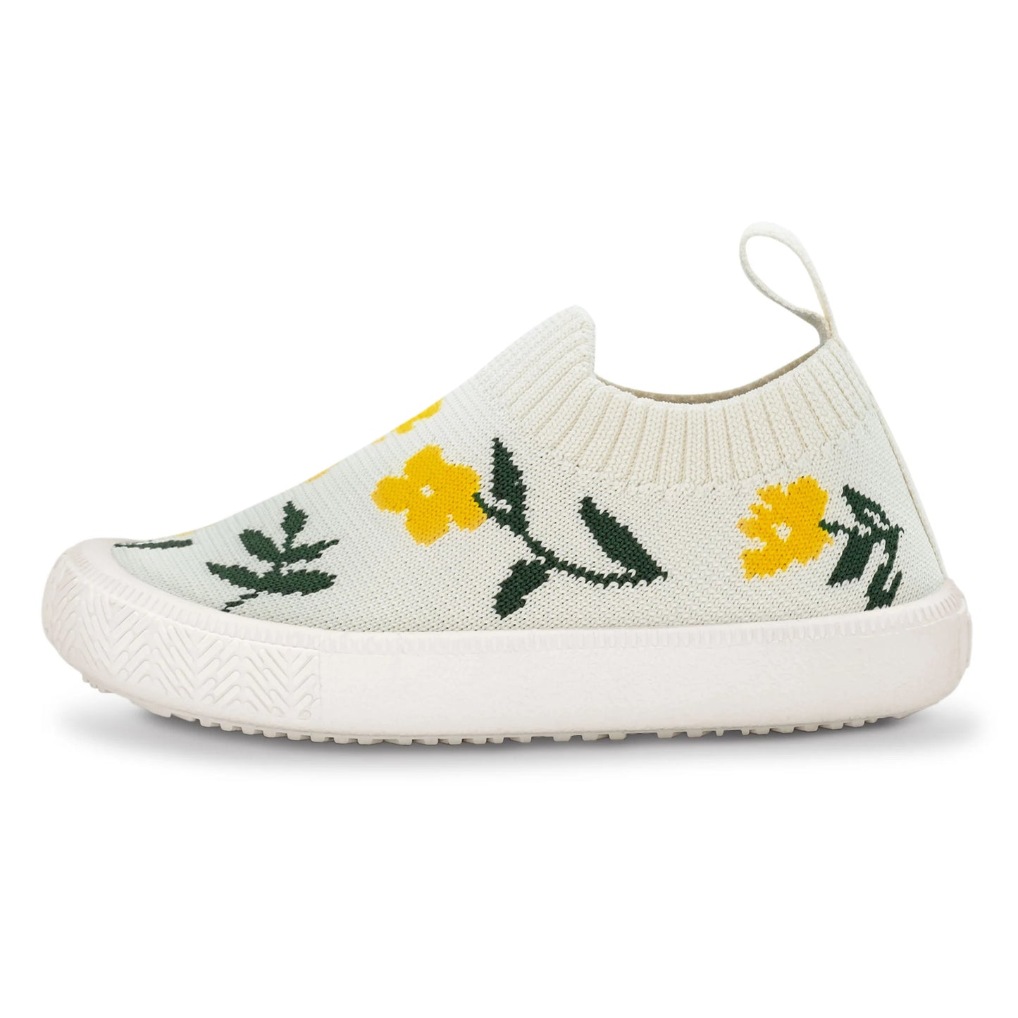 Jan + Jul - Xplorer Knit Shoes - Yellow Flower