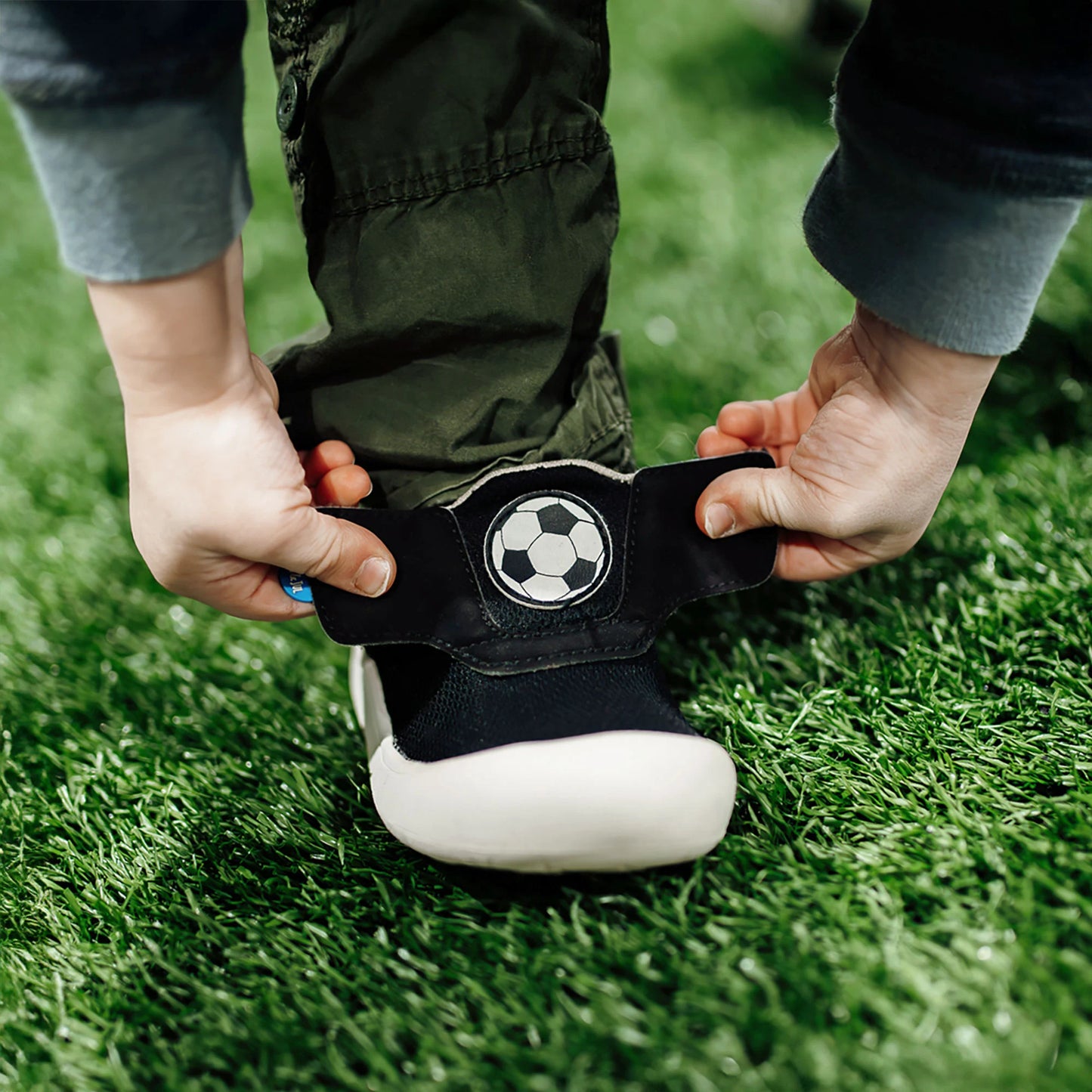 Jan + Jul - Mini-Flyer Toddler Sneakers - Soccer