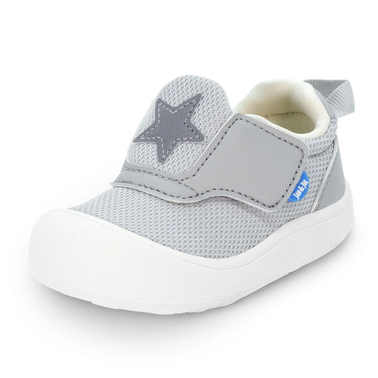 Jan + Jul - Mini-Flyer Toddler Sneakers - Silver Star