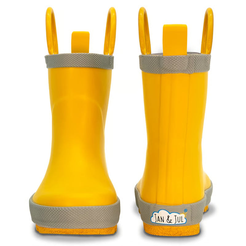 Jan + Jul - Rain Boots - Yellow