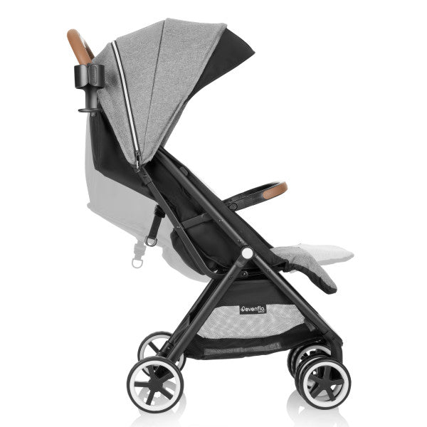 🚨ON SALE NOW🚨 *FLOOR MODEL IN STORE* Evenflo - GOLD Otto Self-Folding Lightweight Travel Stroller (Moonstone Gray)